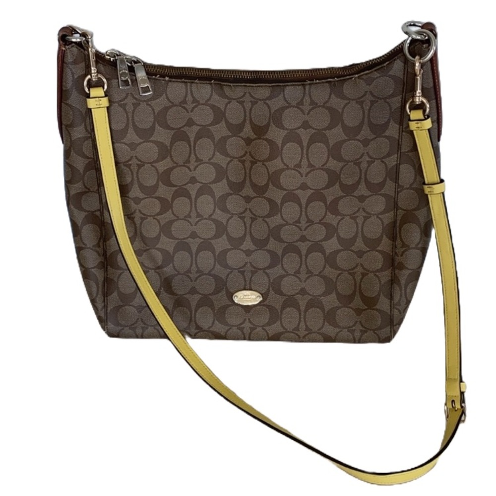 Coach Signature Convertible Satchel Crossbody Bag